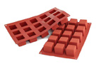 MOLDE CUBOS 35*35 TERRACOTTA SF105  1 UD